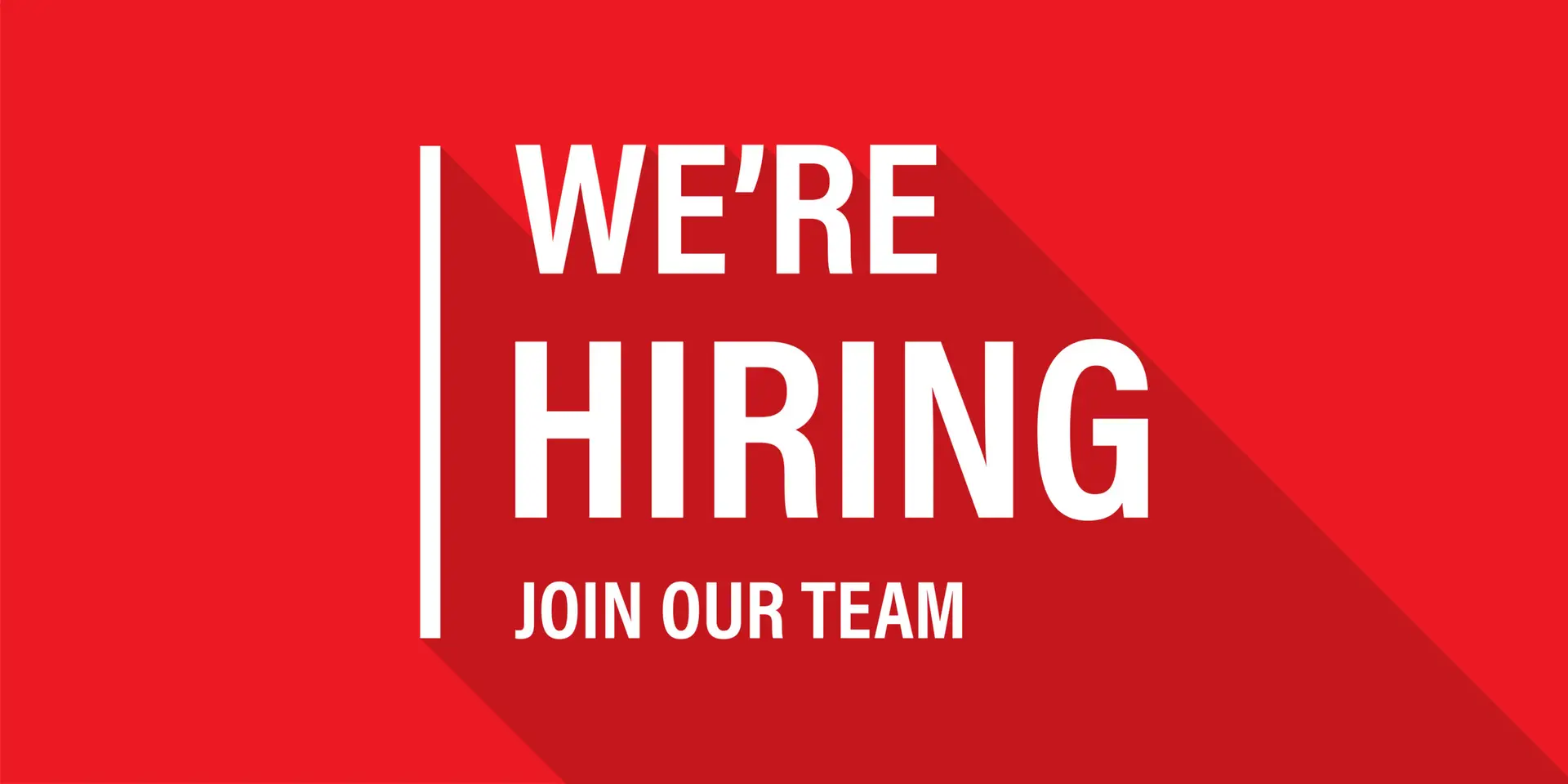 We're hiring